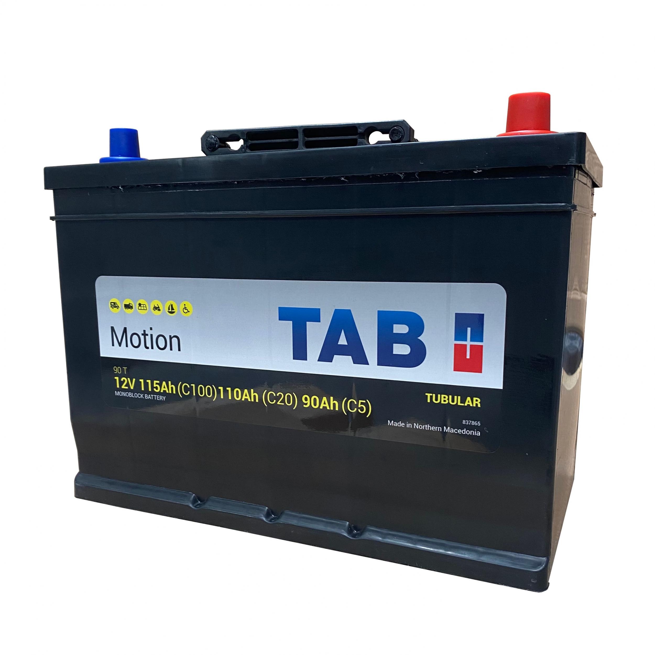 Batterie TAB PT1290 Plombacide, 12V 90Ah Batterie Concept France